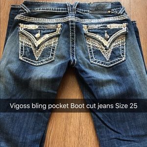 Vigoss Jeans Size 25 Great Condition.